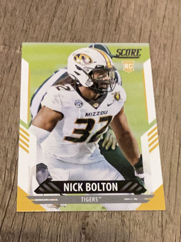 Nick Bolton Missouri Tigers NFL 2021 Score 355 RC
