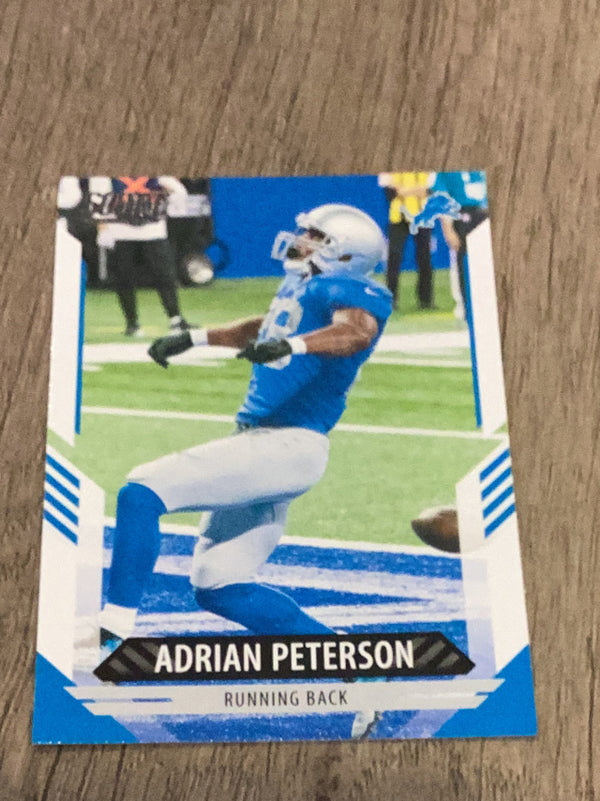 Adrian Peterson Detroit Lions NFL 2021 Score 132 
