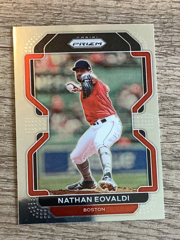 Nathan Eovaldi Boston Red Sox MLB 2022 Panini Prizm 45 