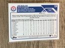 Joe Barlow Texas Rangers MLB 2023 Topps 139 Topps
