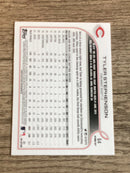 Tyler Stephenson Cincinnati Reds MLB 2022 Topps 1st Edition 175 ASR Topps