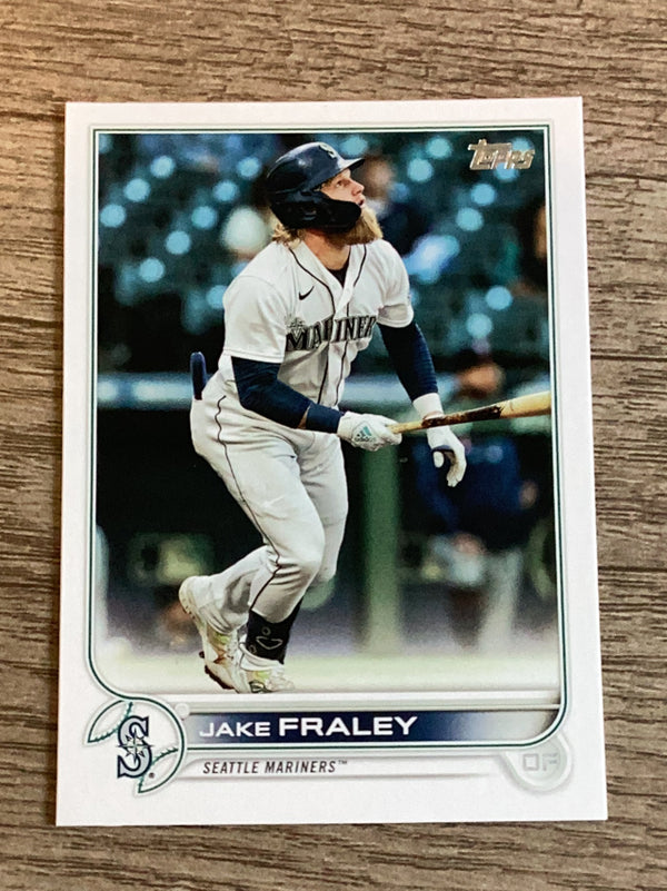 Jake Fraley Seattle Mariners MLB 2022 Topps 545 