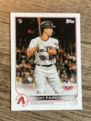 Stuart Fairchild Arizona Diamondbacks MLB 2022 Topps 163 RC