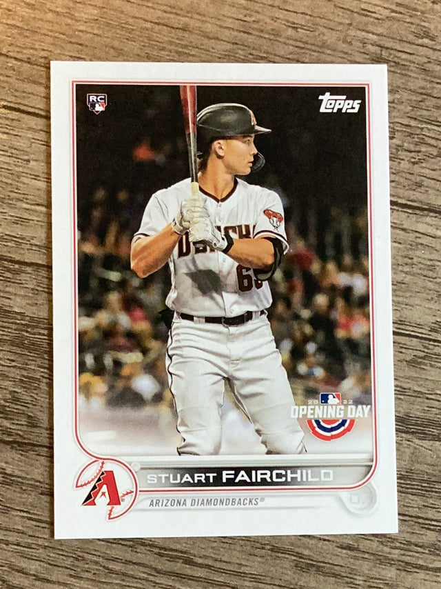 Stuart Fairchild Arizona Diamondbacks MLB 2022 Topps 163 RC