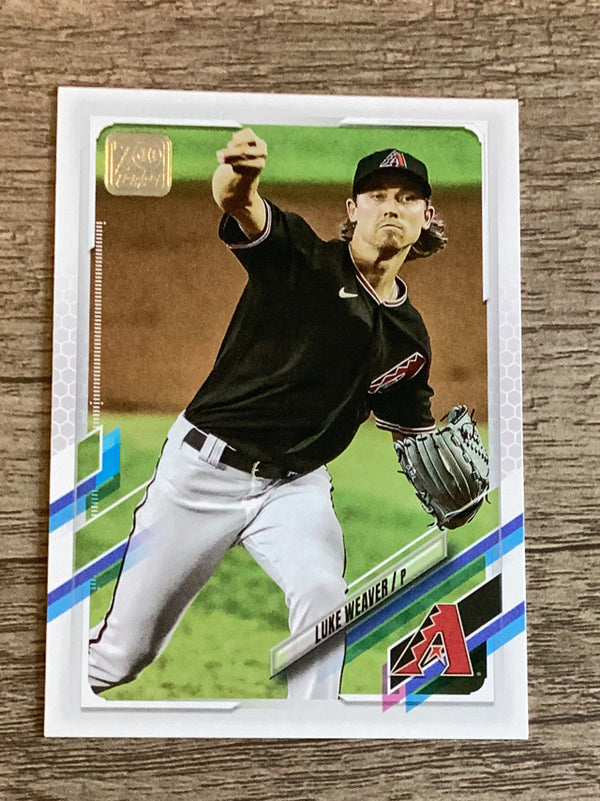 Luke Weaver Arizona Diamondbacks MLB 2021 Topps 28 