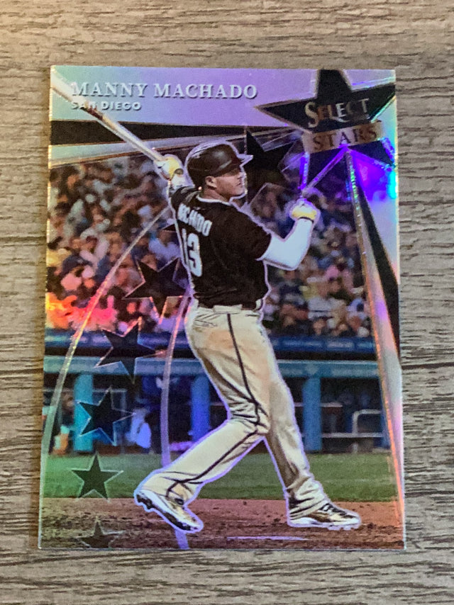 Manny Machado San Diego Padres MLB 2022 Panini Select: Select Stars Holo SS7 