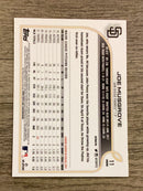 Joe Musgrove San Diego Padres MLB 2022 Topps San Diego Padres SD-11 Topps