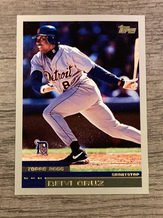 Deivi Cruz Detroit Tigers MLB 2000 Topps 179 