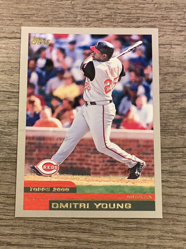 Dmitri Young Cincinnati Reds MLB 2000 Topps 423 