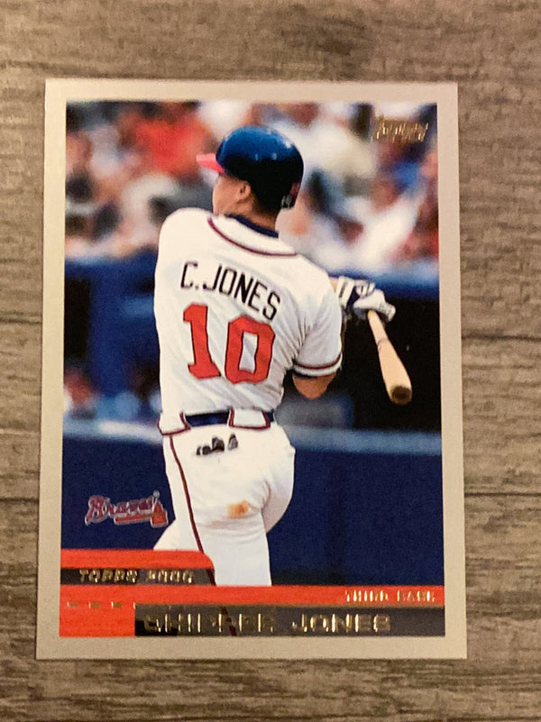 Chipper Jones Atlanta Braves MLB 2000 Topps 180 