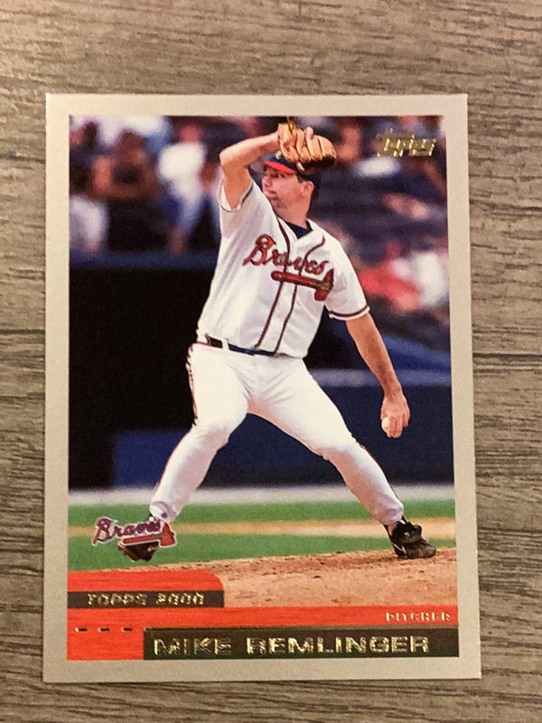 Mike Remlinger Atlanta Braves MLB 2000 Topps 388 