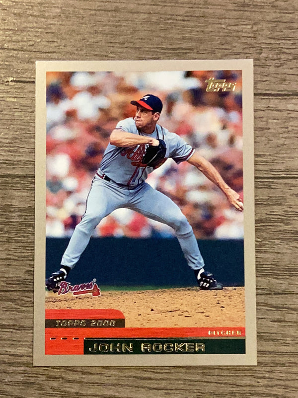 John Rocker Atlanta Braves MLB 2000 Topps 314 UER