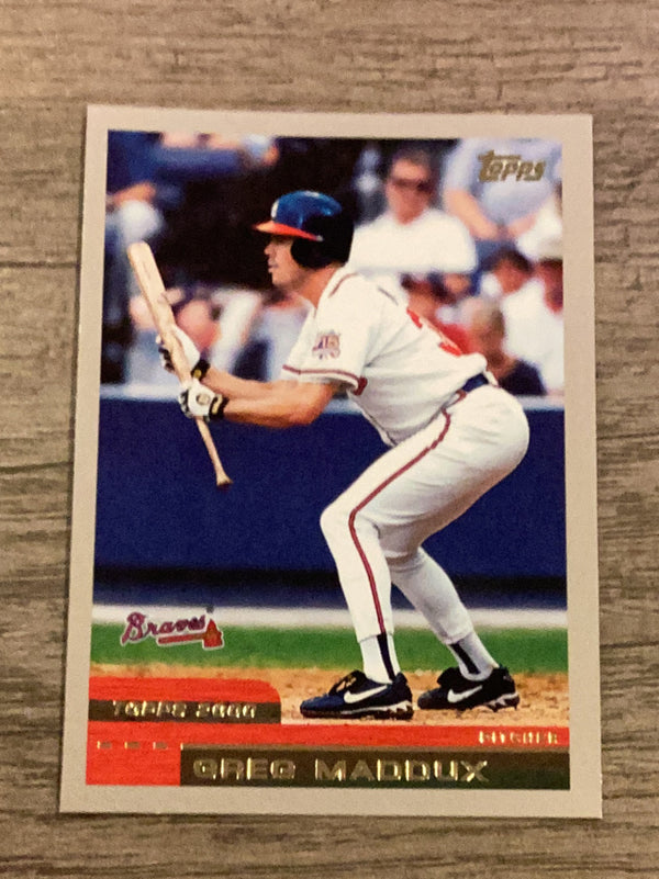 Greg Maddux Atlanta Braves MLB 2000 Topps 425 