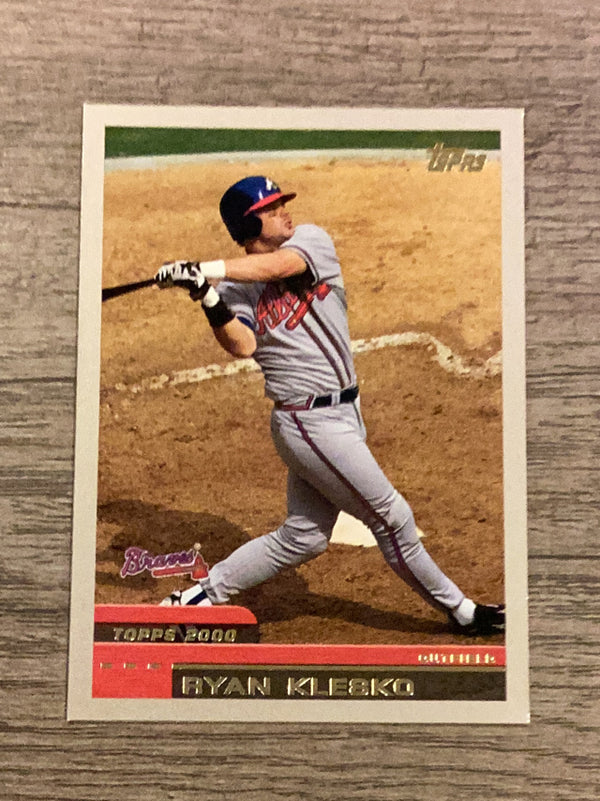 Ryan Klesko Atlanta Braves MLB 2000 Topps 147 