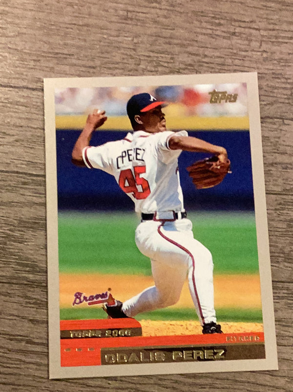 Odalis Perez Atlanta Braves MLB 2000 Topps 158 