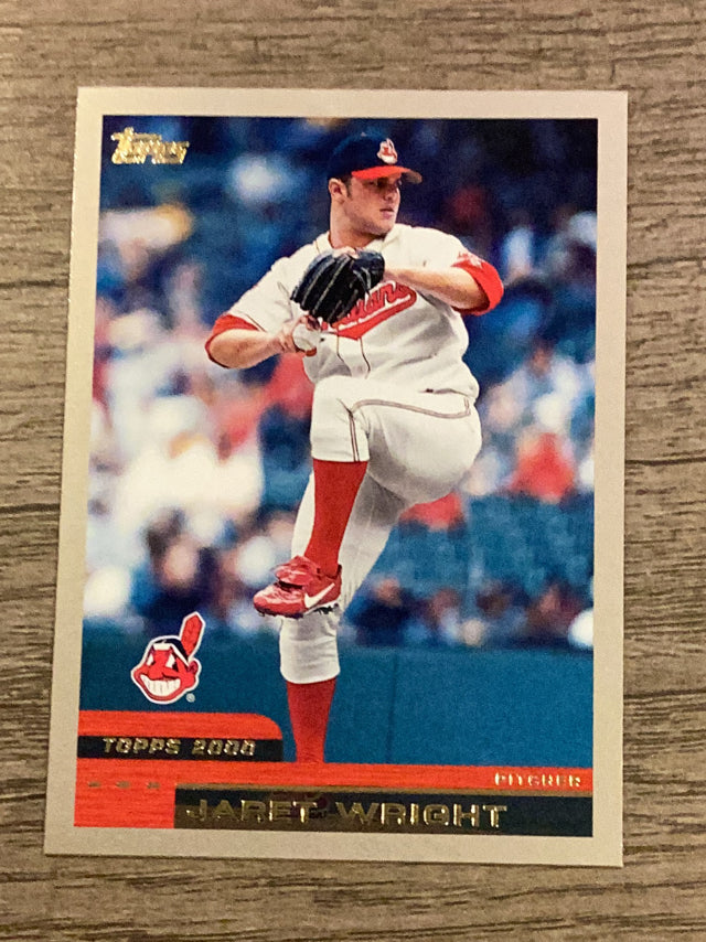 Jaret Wright Cleveland Indians MLB 2000 Topps 411 