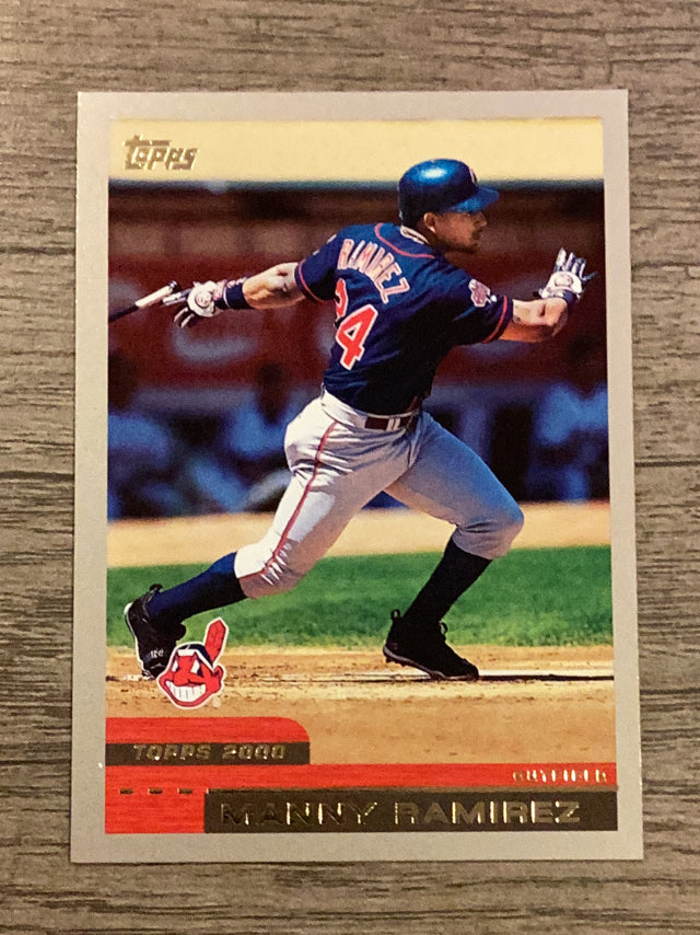 Manny Ramirez Cleveland Indians MLB 2000 Topps 398 