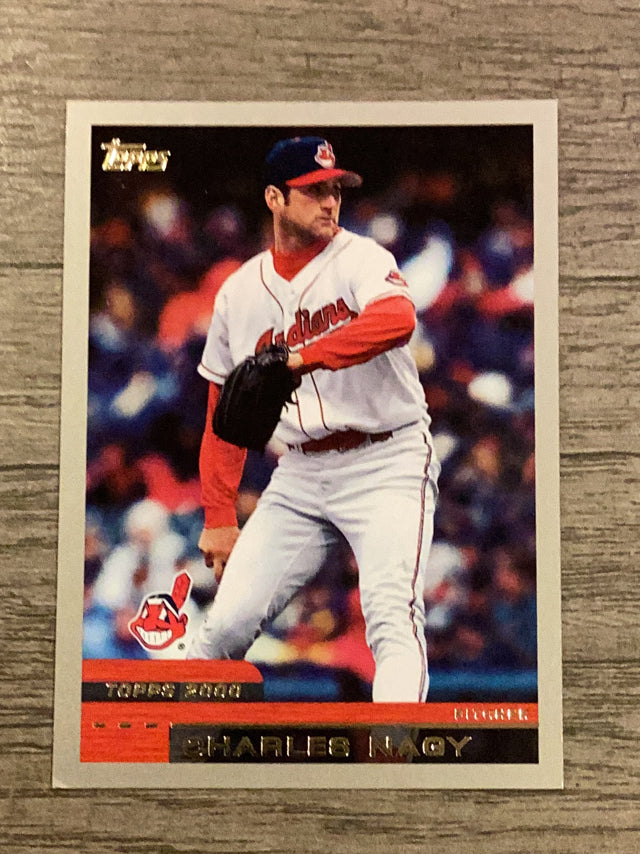 Charles Nagy Cleveland Indians MLB 2000 Topps 141 