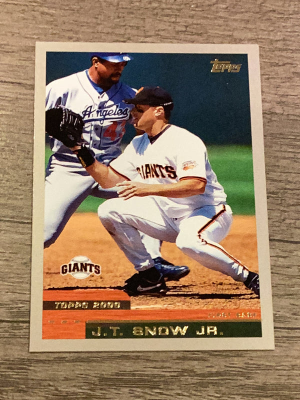 J.T. Snow San Francisco Giants MLB 2000 Topps 35 