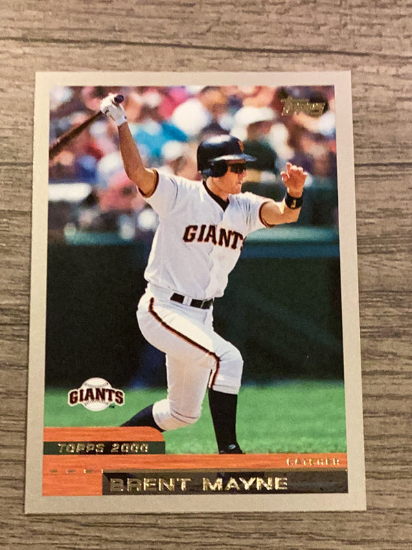 Brent Mayne San Francisco Giants MLB 2000 Topps 76 