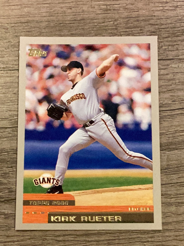 Kirk Rueter San Francisco Giants MLB 2000 Topps 325 