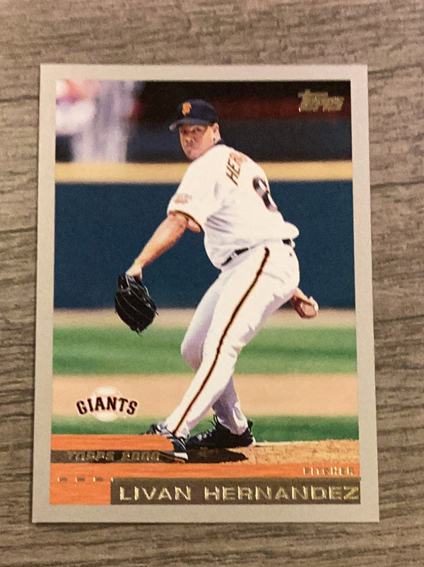 Livan Hernandez San Francisco Giants MLB 2000 Topps 308 