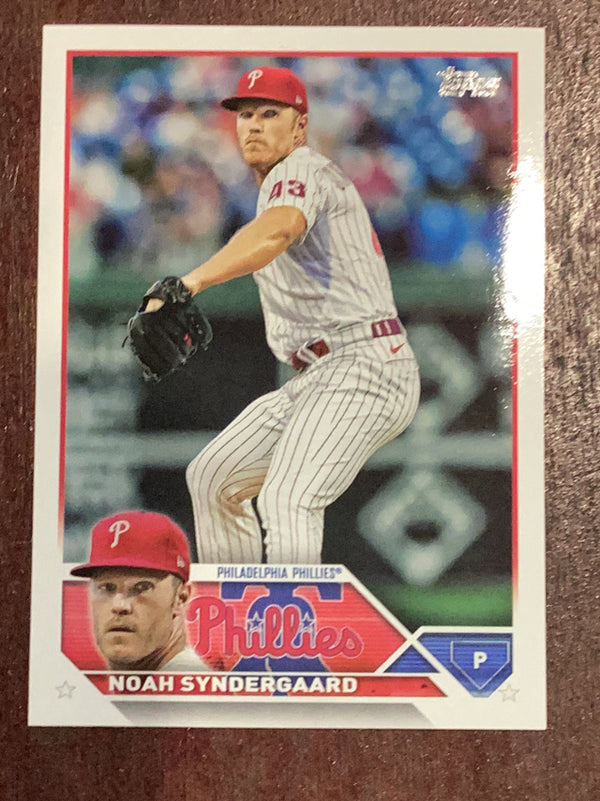 Noah Syndergaard Philadelphia Phillies MLB 2023 Topps 145 