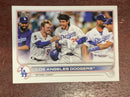 Los Angeles Dodgers TC Los Angeles Dodgers MLB 2022 Topps 469 