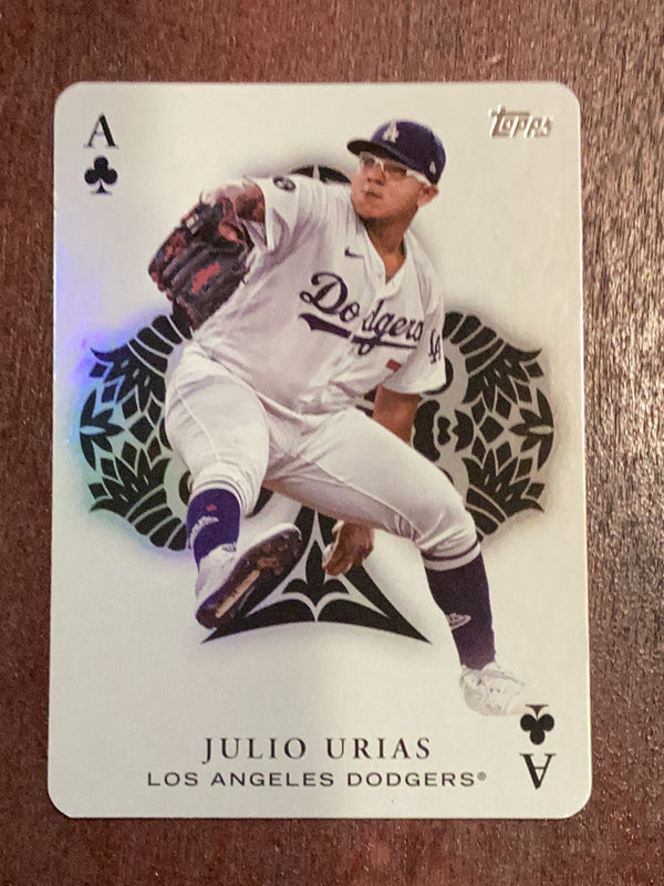 Julio Urías Los Angeles Dodgers MLB 2023 Topps: All Aces AA-24 