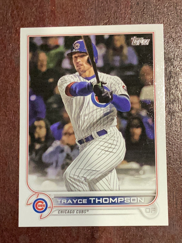 Trayce Thompson Chicago Cubs MLB 2022 Topps 574 