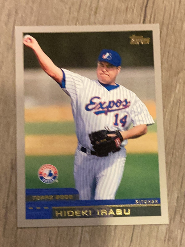 Hideki Irabu Montreal Expos MLB 2000 Topps 359 