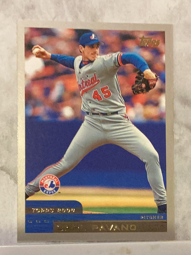 Carl Pavano Montreal Expos MLB 2000 Topps 99 