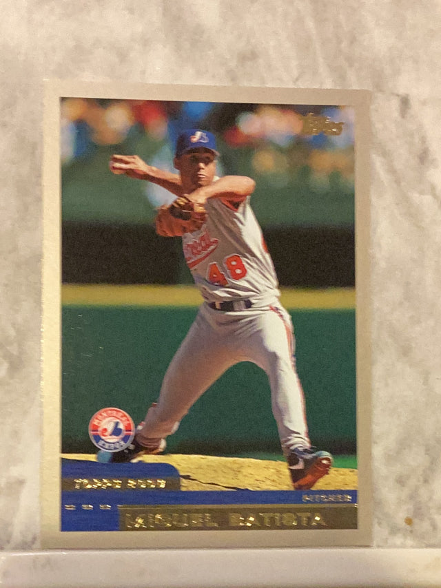 Miguel Batista Montreal Expos MLB 2000 Topps 248 