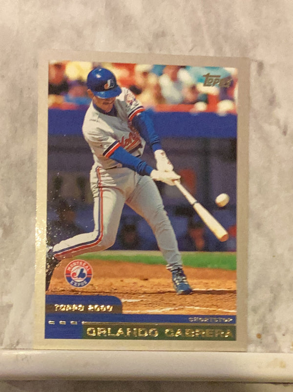 Orlando Cabrera Montreal Expos MLB 2000 Topps 34 