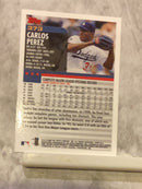 Carlos Perez Los Angeles Dodgers MLB 2000 Topps 373 Topps