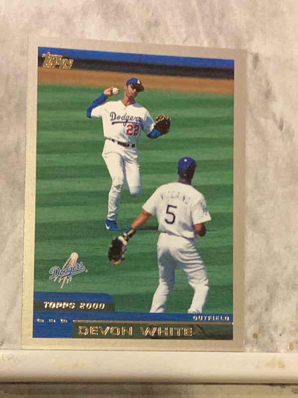 Devon White Los Angeles Dodgers MLB 2000 Topps 274 