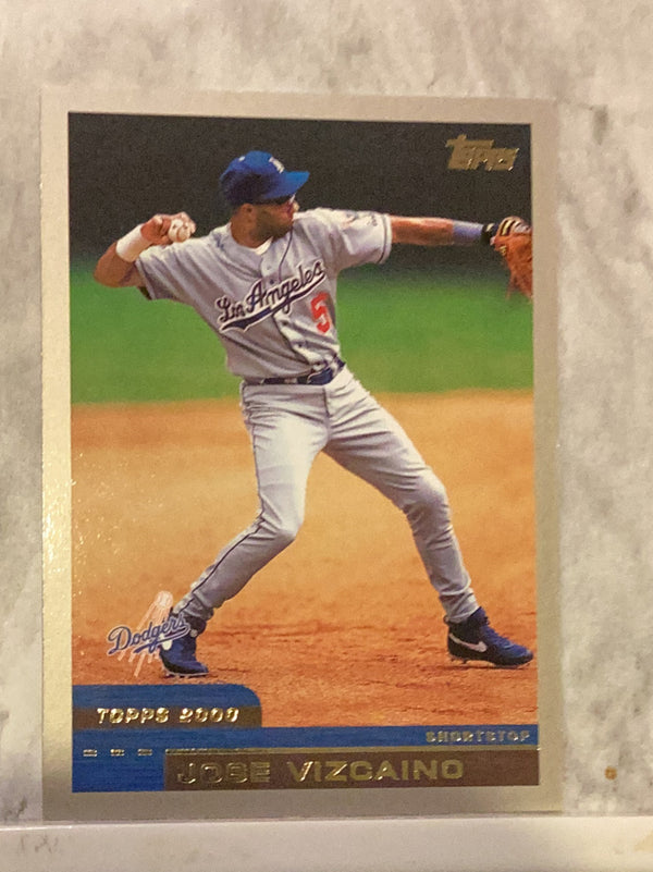 Jose Vizcaino Los Angeles Dodgers MLB 2000 Topps 298 