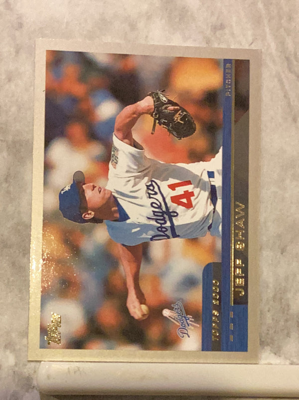 Jeff Shaw Los Angeles Dodgers MLB 2000 Topps 49 