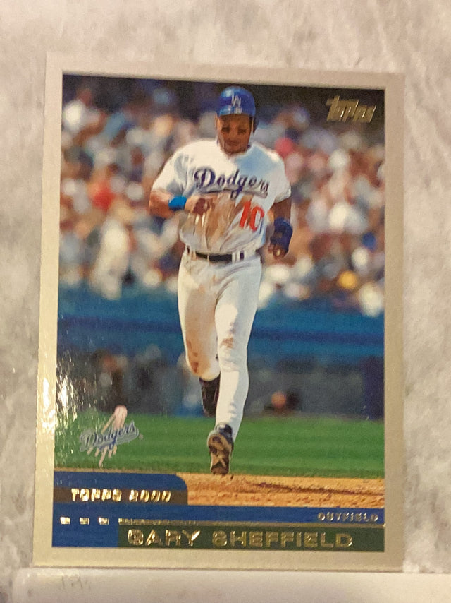 Gary Sheffield Los Angeles Dodgers MLB 2000 Topps 105 