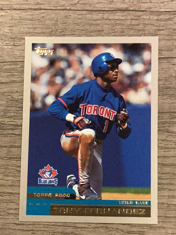 Tony Fernandez Toronto Blue Jays MLB 2000 Topps 198 