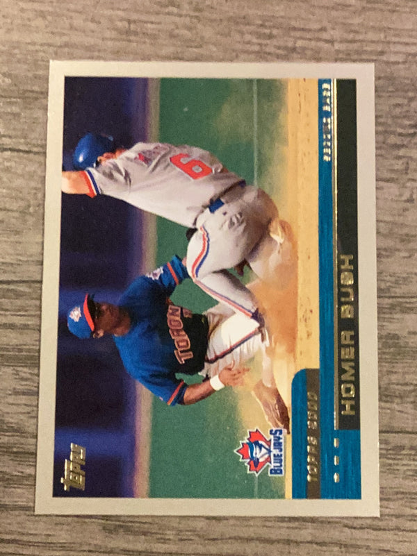 Homer Bush Toronto Blue Jays MLB 2000 Topps 28 