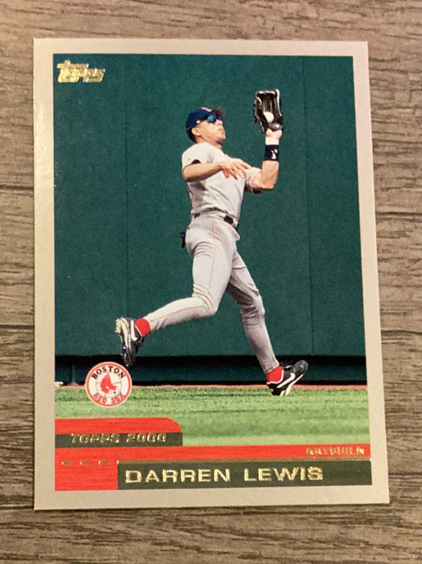 Darren Lewis Boston Red Sox MLB 2000 Topps 332 