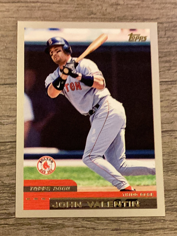 John Valentin Boston Red Sox MLB 2000 Topps 135 