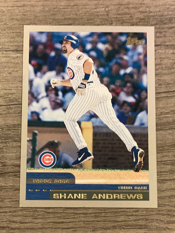 Shane Andrews Chicago Cubs MLB 2000 Topps 281 