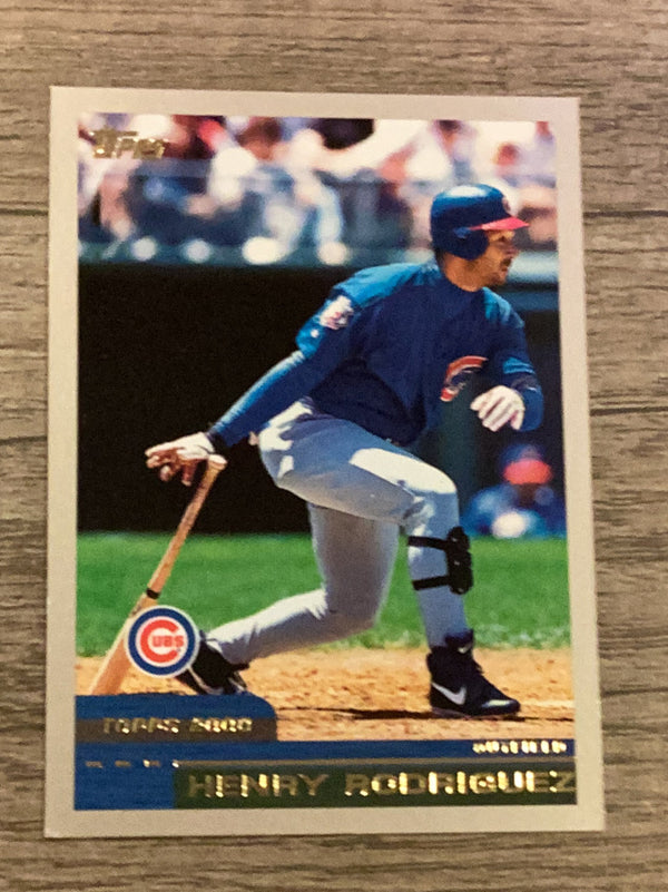 Henry Rodriguez Chicago Cubs MLB 2000 Topps 191 