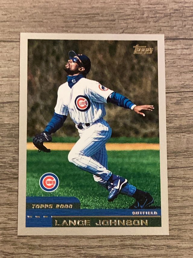 Lance Johnson Chicago Cubs MLB 2000 Topps 157 