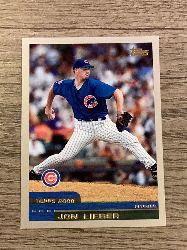 Jon Lieber Chicago Cubs MLB 2000 Topps 427 