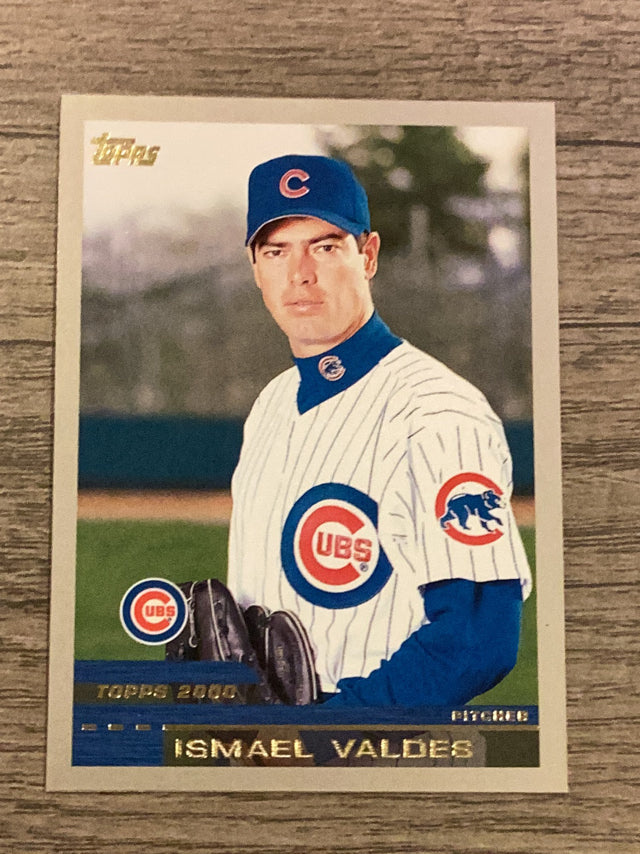 Ismael Valdes Chicago Cubs MLB 2000 Topps 289 