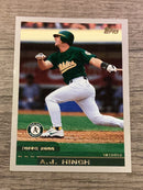 A.J. Hinch Oakland Athletics MLB 2000 Topps 349 