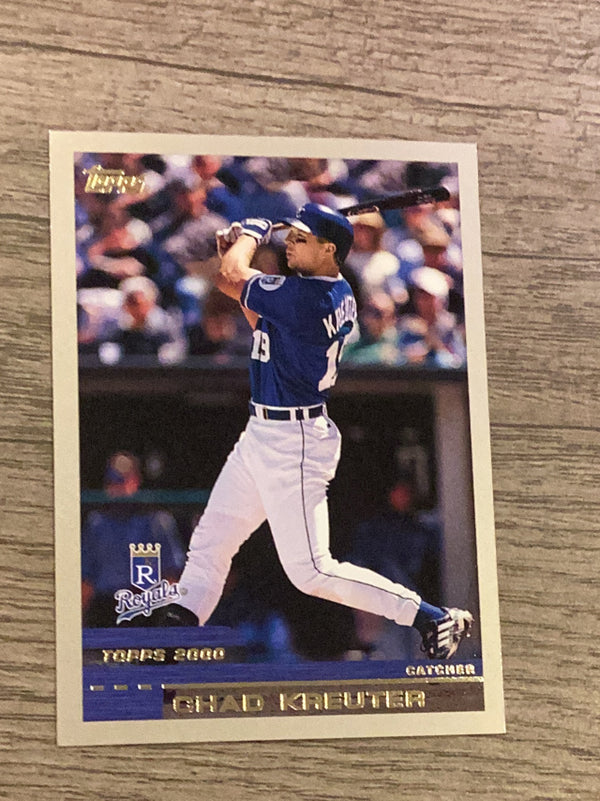 Chad Kreuter Kansas City Royals MLB 2000 Topps 137 